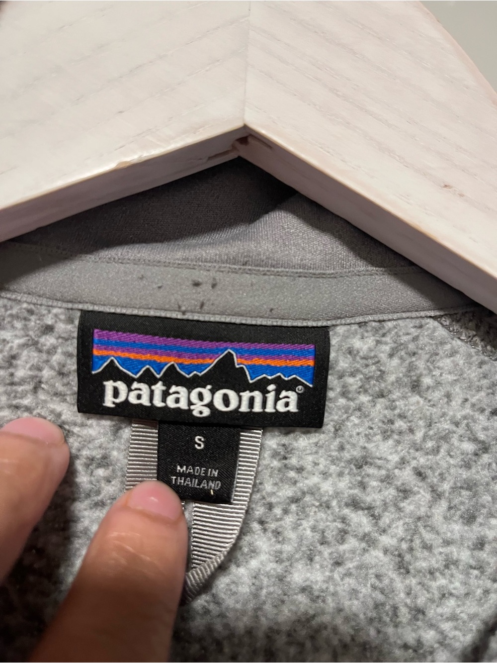 Patagonia Better Sweater 1/4 Zip Pullover Fleece Grey Small - Picture 3 of 10